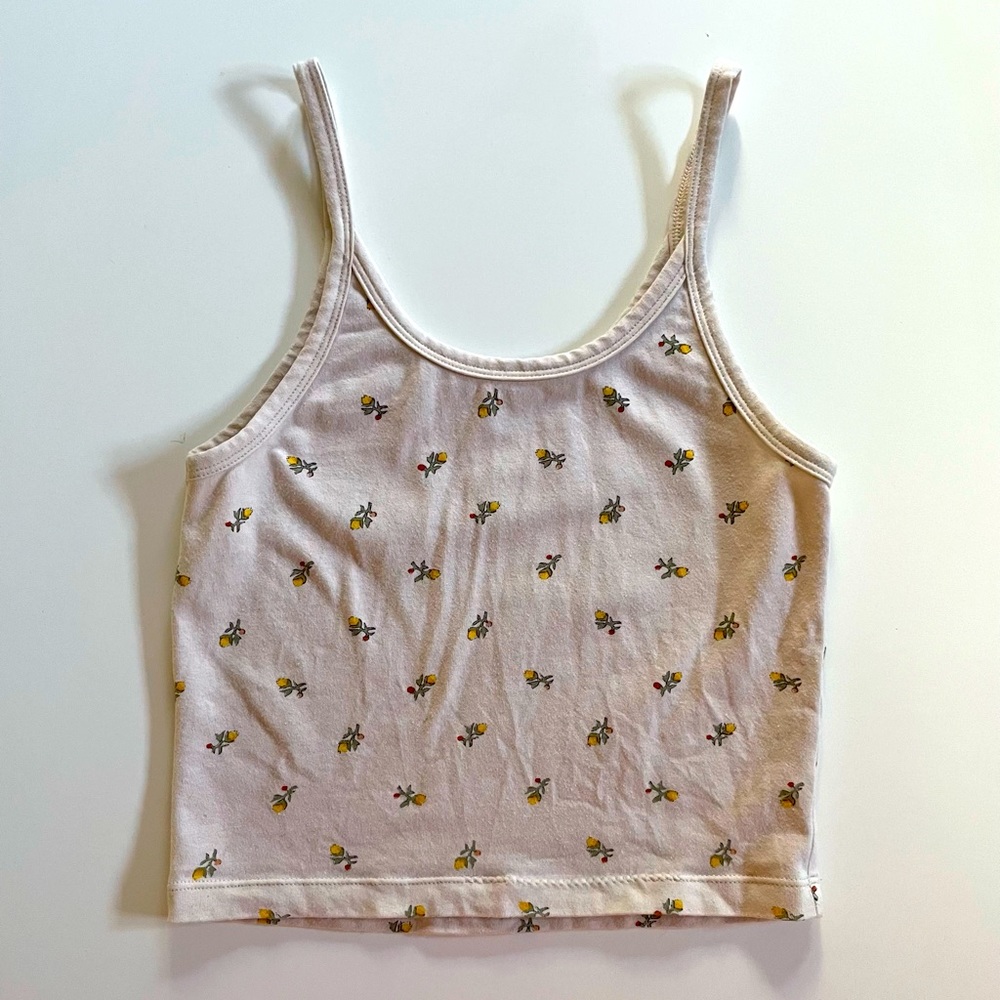 ARQ calico cropped tank